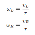 inverse kinematics, wheel speed