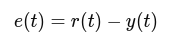 error equation